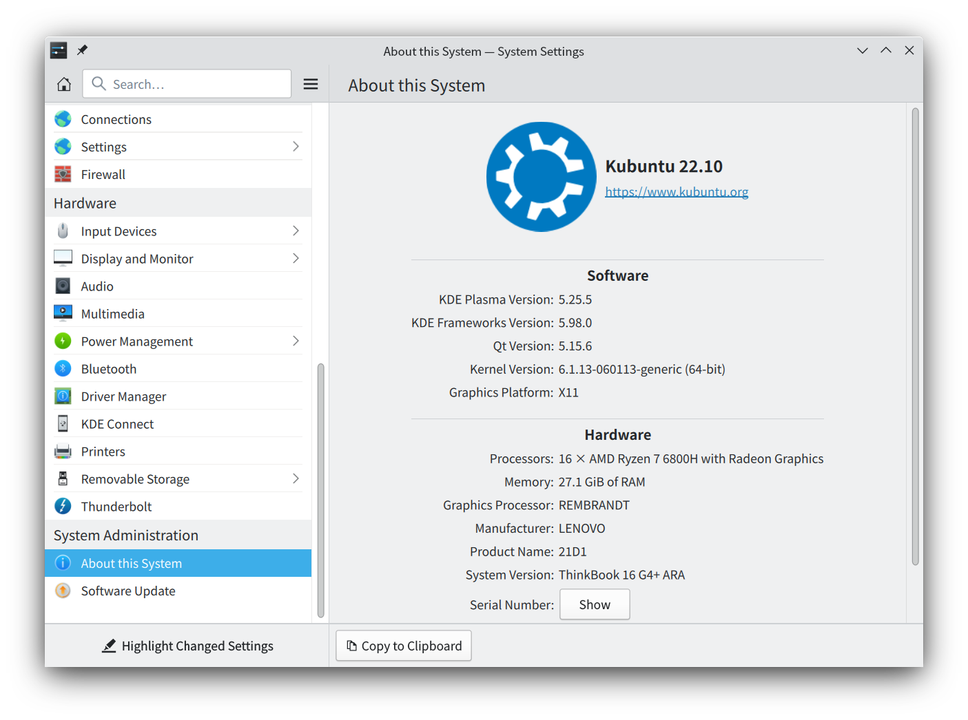 Kubuntu 22.10 日常使用情况及常用软件安装