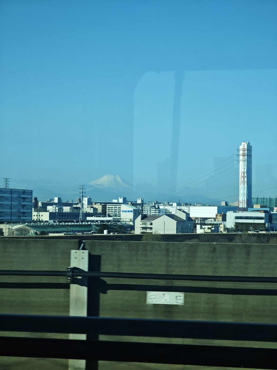 埼京线看富士山